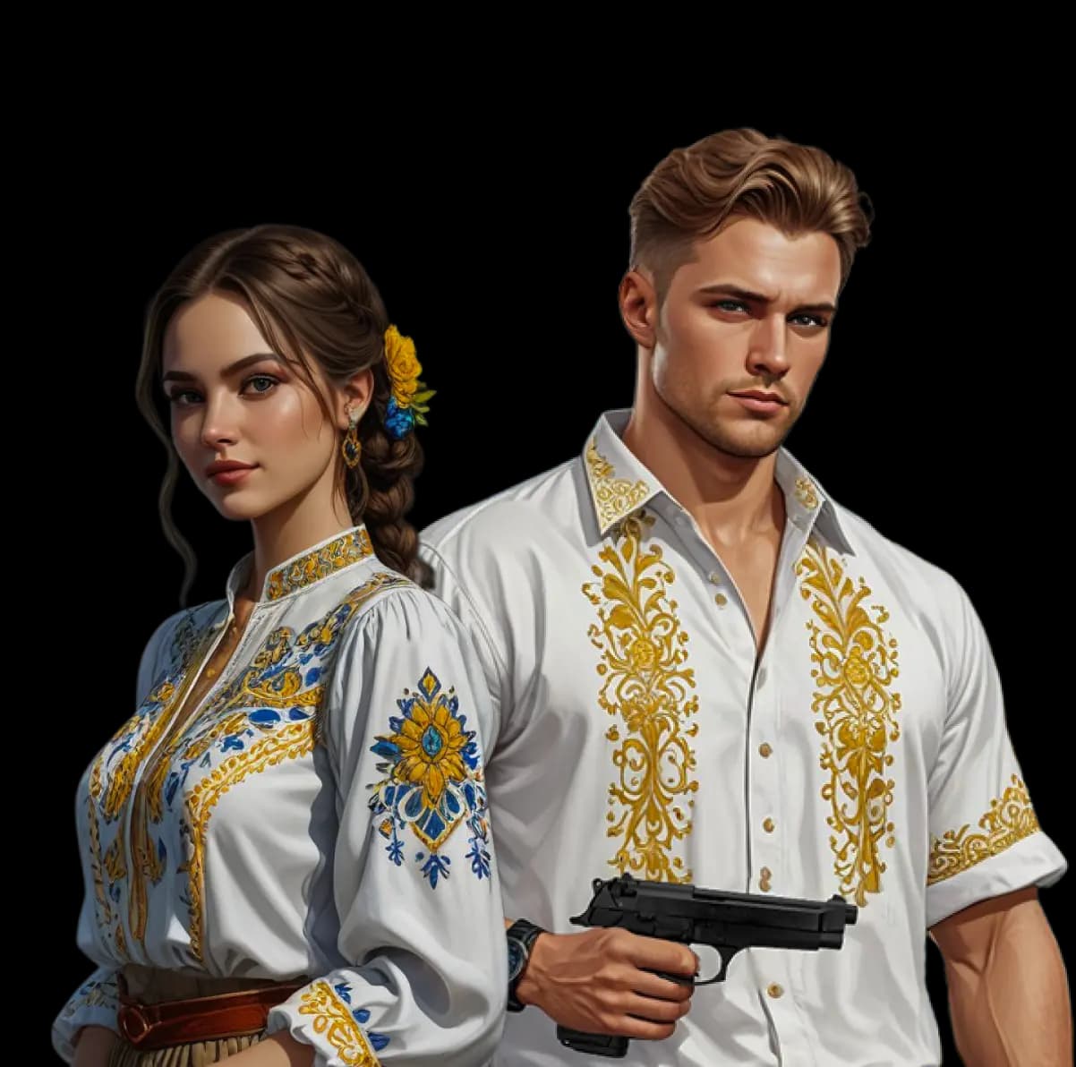 Персонажі Uny RP у вишиванках — український GTA RolePlay сервер